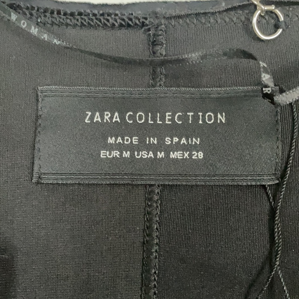 Zara very thin cropped jacket. Size medium. - Picture 7 of 9